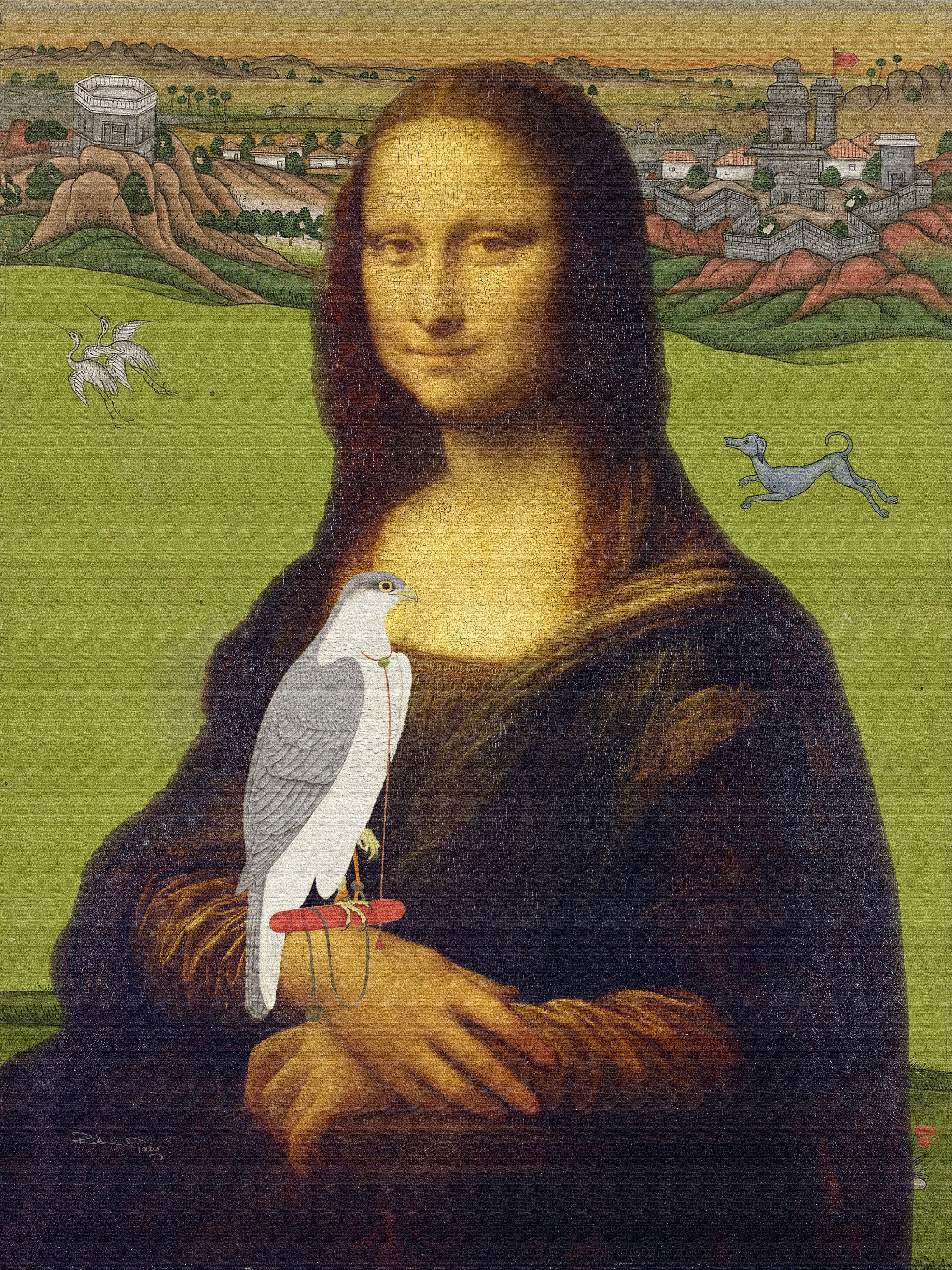 My Monalisa in Deccani Touch