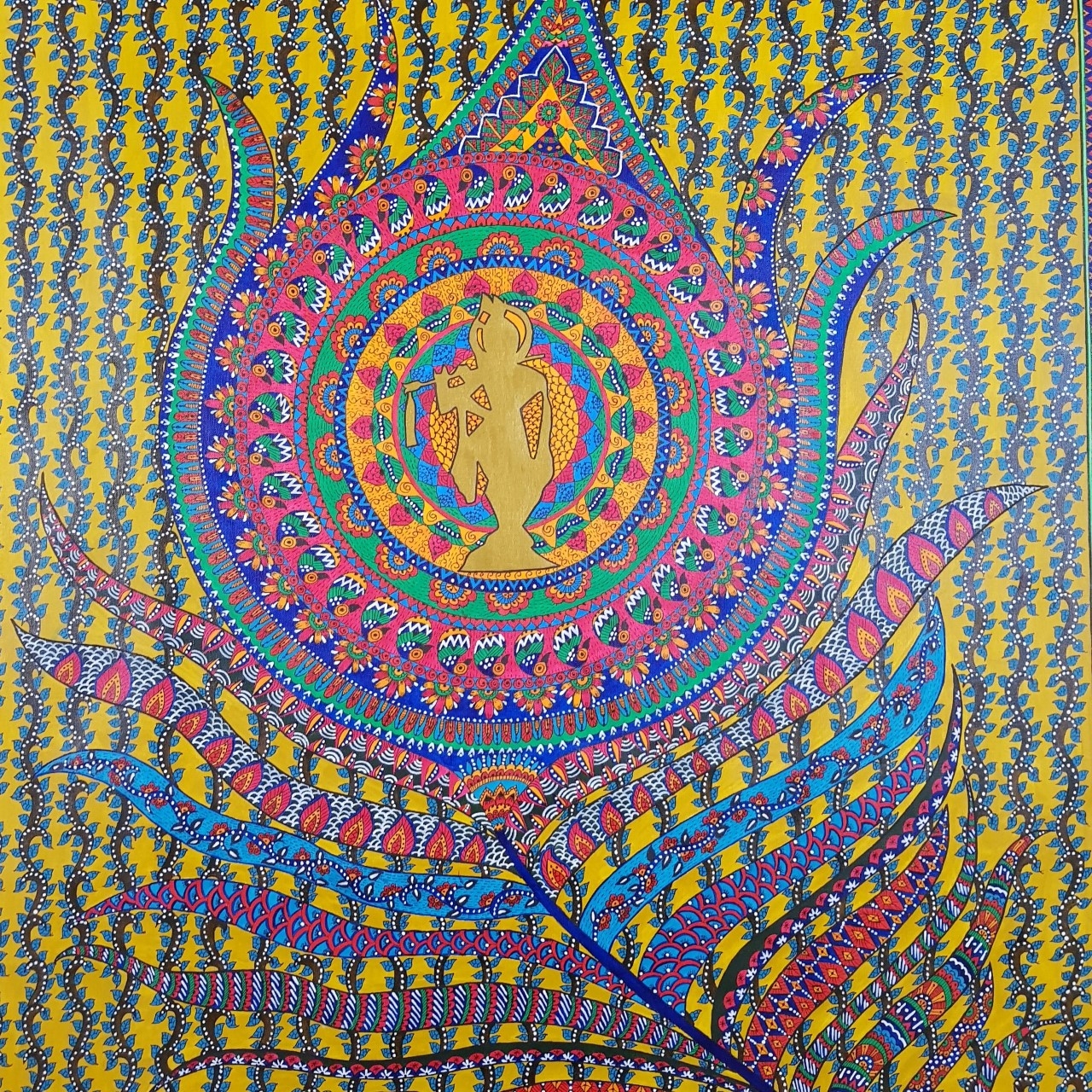 Krishna and His Peacock Feather