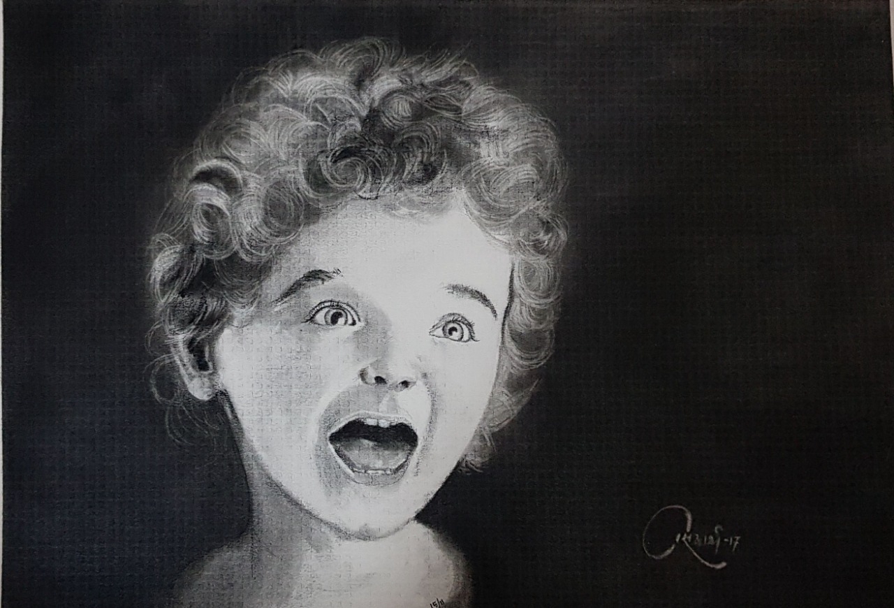 The Happy Kid-Framed