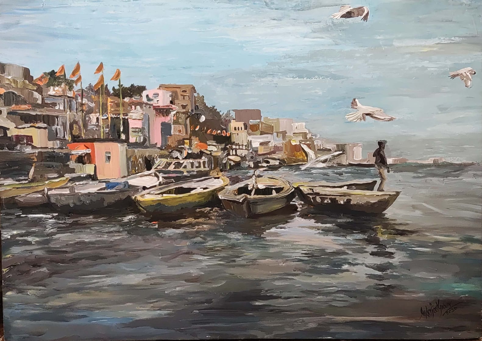 Composition at  Varanasi